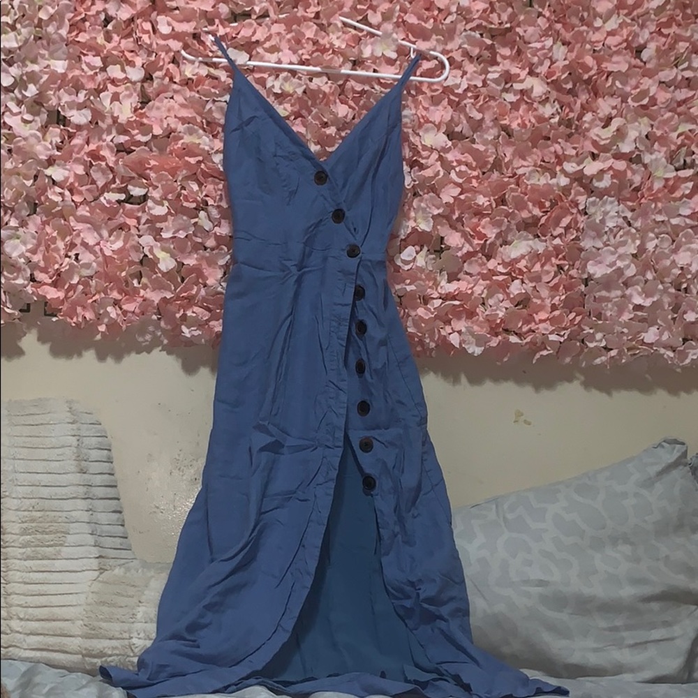 Urban Outfitters wrap midi dress